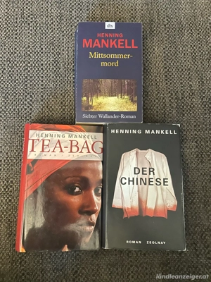 3 Romane, Henning Mankell Bild 2