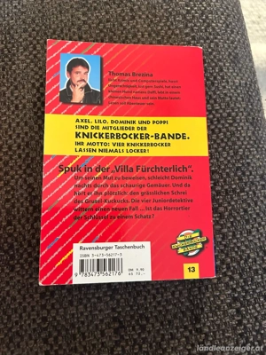 5 Taschenbücher: Die Knickerbockerbande, Brezina Bild 4