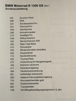 Verkaufe BMW Motorrad R1300 GS Bild 3