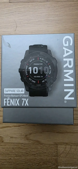 Garmin fenix 7x sapphire solar  Bild 2