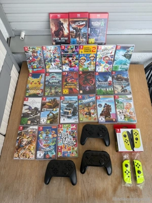 nintendo switch 2u1 spiele plus zubehör Bild 2
