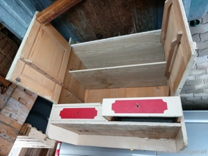 Holzkasten, Holzschrank, Kästchen, Kommode Bild 3