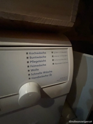 waschmaschine voll funtionstüchtig