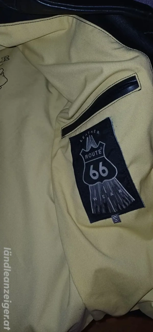 Tolle Lederjacke Route 66 Bild 4