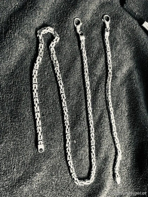 Königskette + Armband 925 silber 