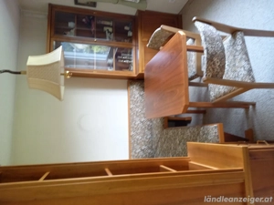 Esszimmer mit Eckbank, Tisch, 2 Stühle, Vitrinen- und Regalschrank, auch einzeln Bild 5