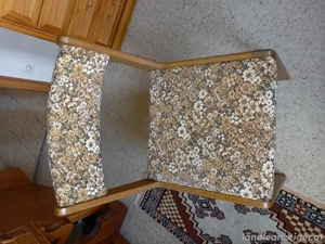 Esszimmer mit Eckbank, Tisch, 2 Stühle, Vitrinen- und Regalschrank, auch einzeln Bild 4