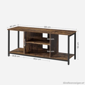 TV-Regal, Lowboard (120x40x50) Bild 4