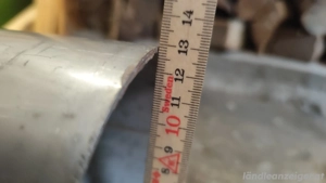 Edelstahl Abgasrohr Kamin Teile Bild 4