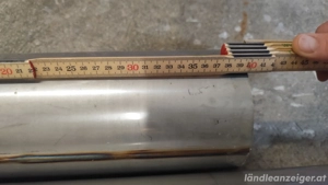 Edelstahl Abgasrohr Kamin Teile Bild 2