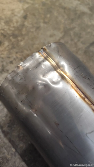 Edelstahl Abgasrohr Kamin Teile Bild 3