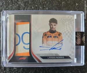 Lando norris f1 topps dynasty 2024 1 10