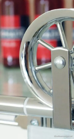 Balton Regal System Chrome & Glas, Schiebetür & Schubladen 370-710 - H 184cm Bild 8