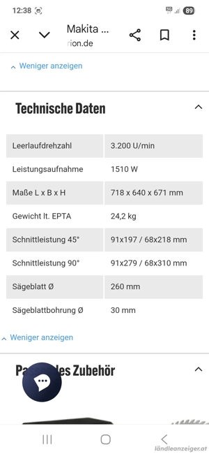 Kapp-Gehrungssäge  Bild 5