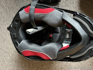 Motorad- Mopedhelm in schwarz-grau Bild 3