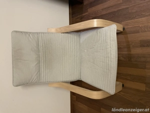 Poäng Ikea Sessel, Birkenfurnier