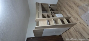 Hochbett Inkl.Stauraum U. Tisch, Lf: 90x200 cm Bild 5