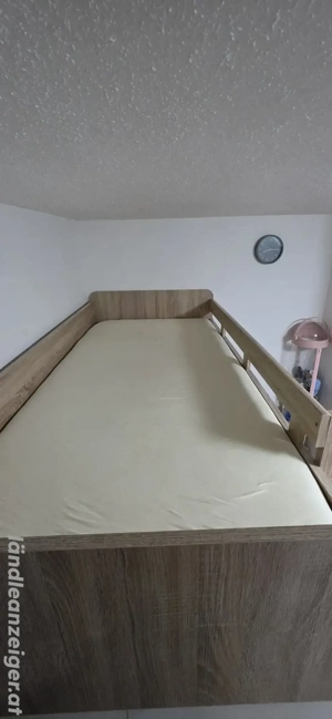 Hochbett Inkl.Stauraum U. Tisch, Lf: 90x200 cm Bild 3