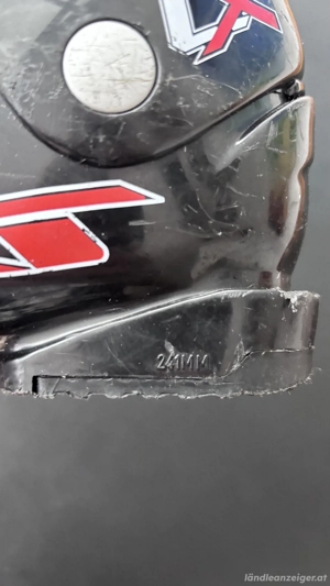 Kinderskischuhe 241 mm   gebraucht -Schuhgröße ca. 29 Bild 4