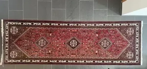 Handgeknüpfter persischer Ghashghai - 295   95 cm - Wolle auf Wolle 