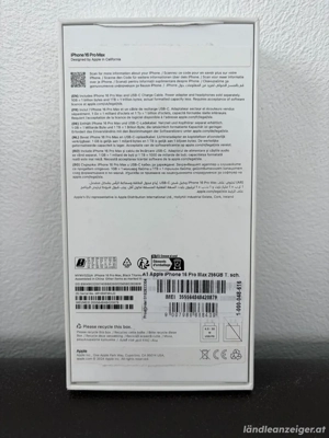 Iphone 16 Pro Max 256