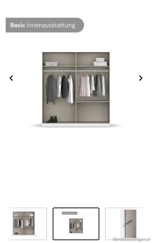 Schrank Graumetallic Neuwertig Bild 4