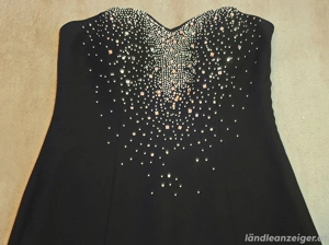 Wunderschönes schwarzes Abendkleid Ballkleid Bild 3