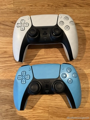 PlayStation 5 Slim Disc + Restgarantie + 2 Controller + Spiel Bild 8