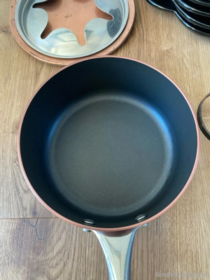 Fondue Kupfer Geschirr Set Bild 4