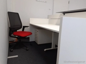 Empfangstheke Schreibtisch mit Rollcontainer Bild 3