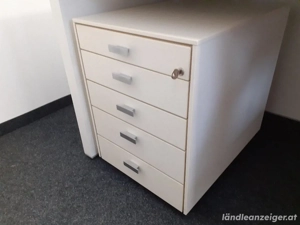 Empfangstheke Schreibtisch mit Rollcontainer Bild 4