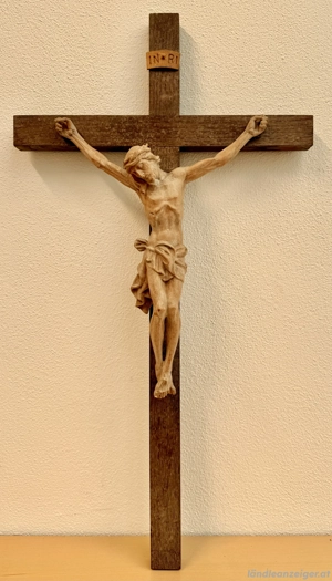 Kreuz mit Christus alt Bild 2