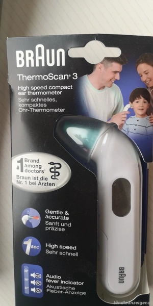 Ohr Thermometer von Braun