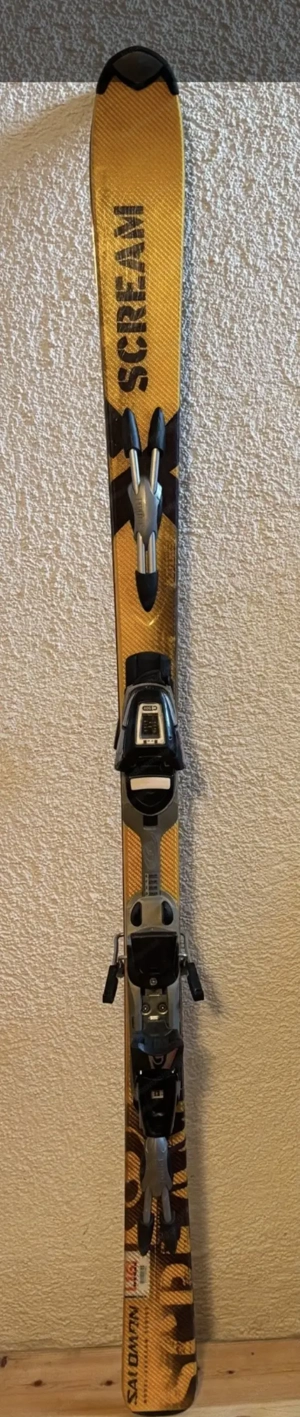  Salamon Scream 1,62 cm, Schistöcke 120 cm, 