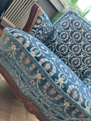 2 Sessel, blau in Bregenz abzugeben