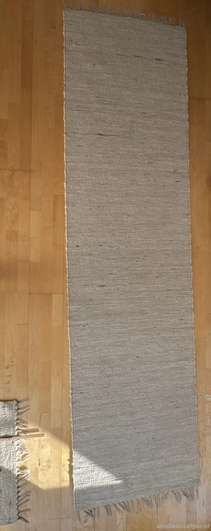 3 beige Läufer   Teppiche