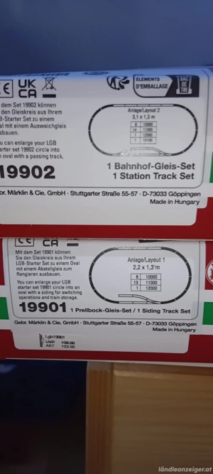 Modelleisenbahn Größe G  Bild 3