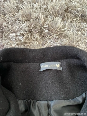 Kurzmantel schwarz NEU!! Bild 4