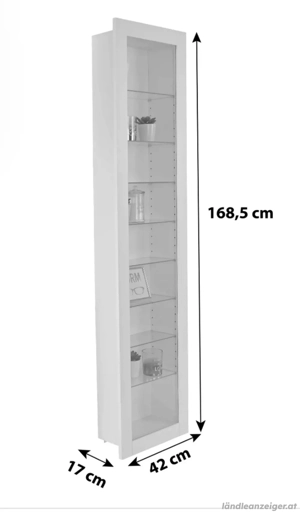 Hängevitrine Schrank mit Glasfront Bild 2