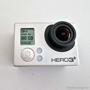 GoPro Hero 3+ mit Digital Display und sehr viel Zubehör Bild 2