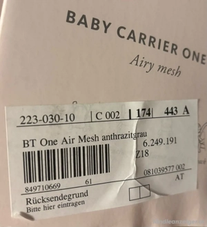 Babytrage Babybjörn Bild 2