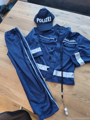 Polizei Faschingskostüm gr. 140