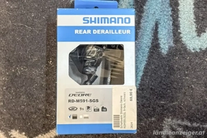 Shimano Deore RD-M591 Schaltwerk - 9-fach - Schwarz - NEU