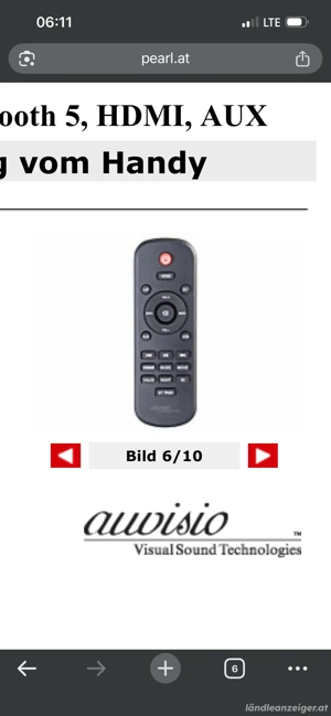 soundbar auvisio Bild 3