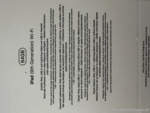 Ipad 9th Generation 64GB Bild 2