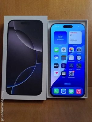 iphone 16 pro max 256gb FIX PREIS 