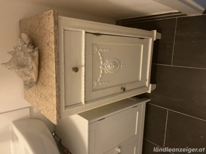 Vintage Antik Schrank Sideboard Schuhregal Bild 2