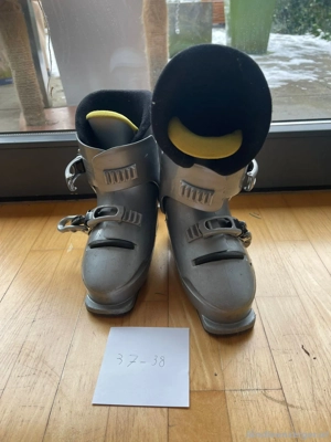 Kinderschischuhe grau