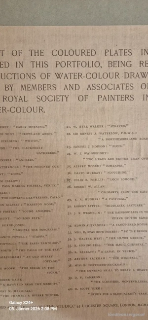 Kunstdrucke  1804-- 1904 Bild 2