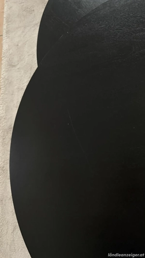 Couchtisch-Set rund aus echtem Mango-Holz Bild 2